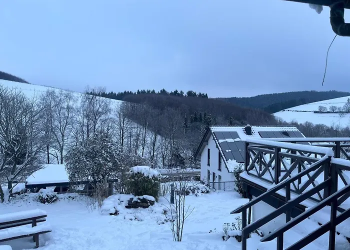 Weitblick Auf Berg, Wald Und Wiese * שמאלנברג